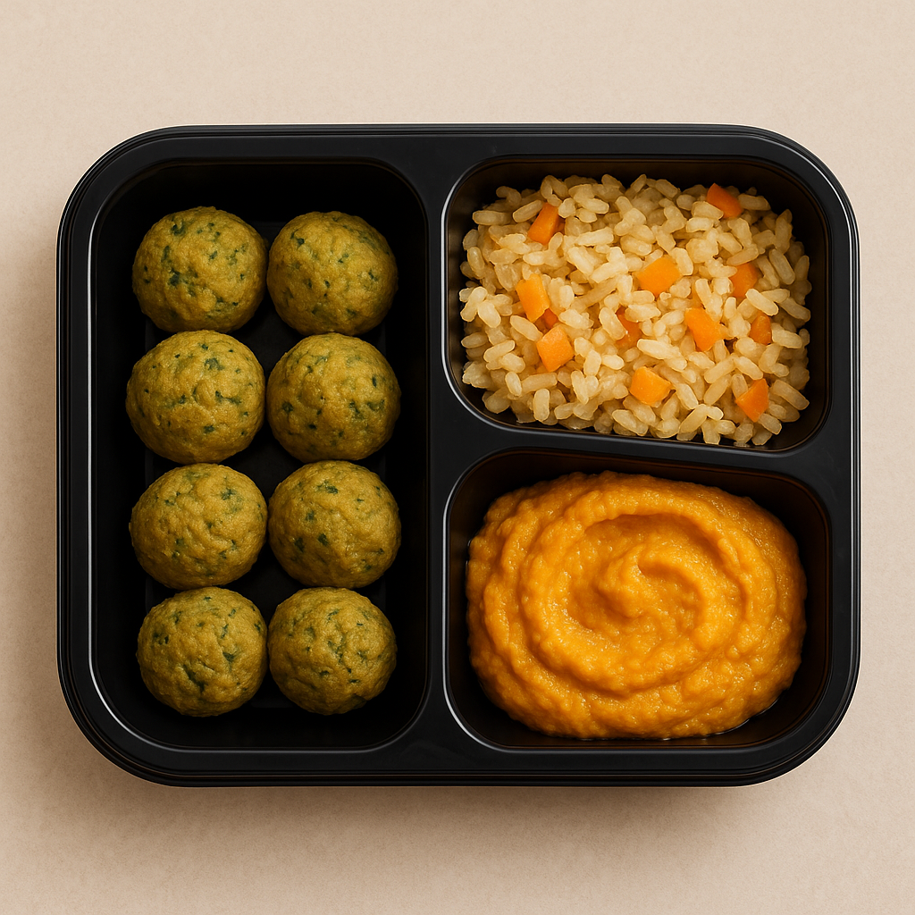 Mini Baked Falafel Plate