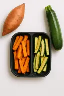 Sweet Potato and Zucchini Sticks 