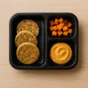 Turkey Oat Pancake Plate