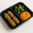Chickpea Quinoa Croquette Plate