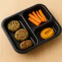 Veggie Bean Patty Plate (Egg-Free)