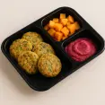 Quinoa Veggie Patties Plate